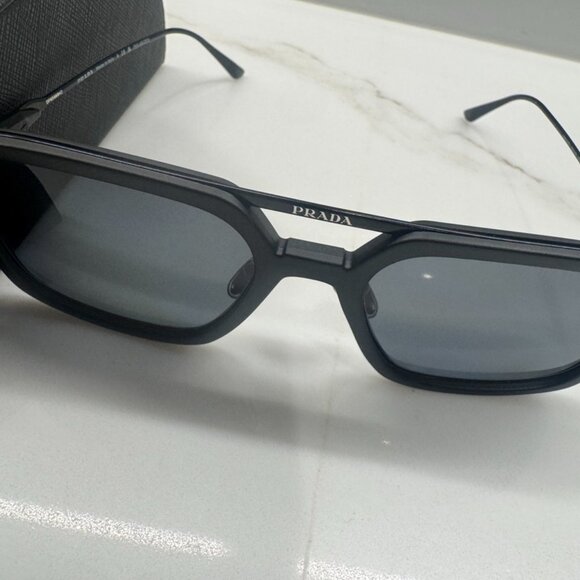 Prada PR 57ZS Black Sunglasses - Picture 2 of 8
